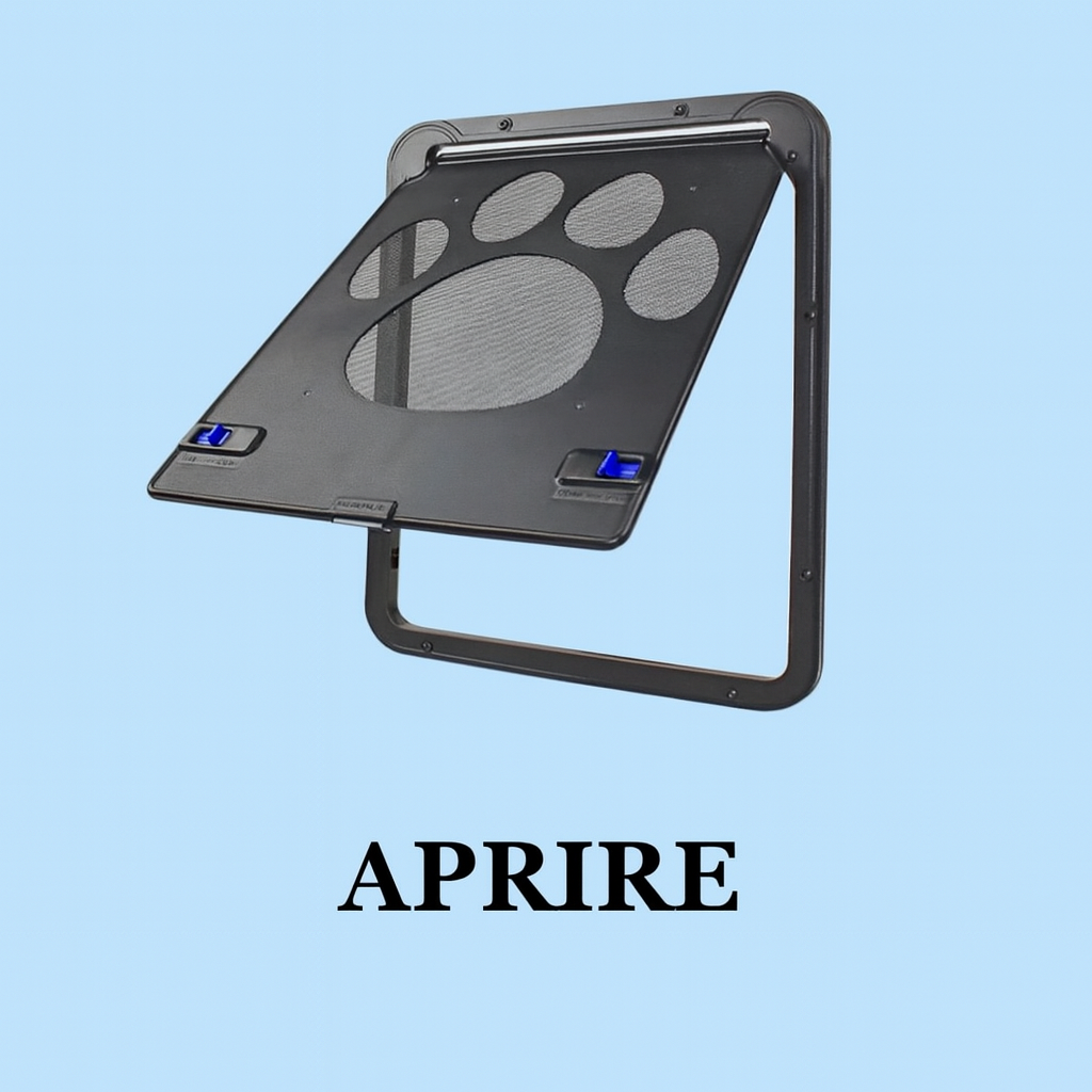 Porta per Animali Magnetica con Chiusura di Sicurezza