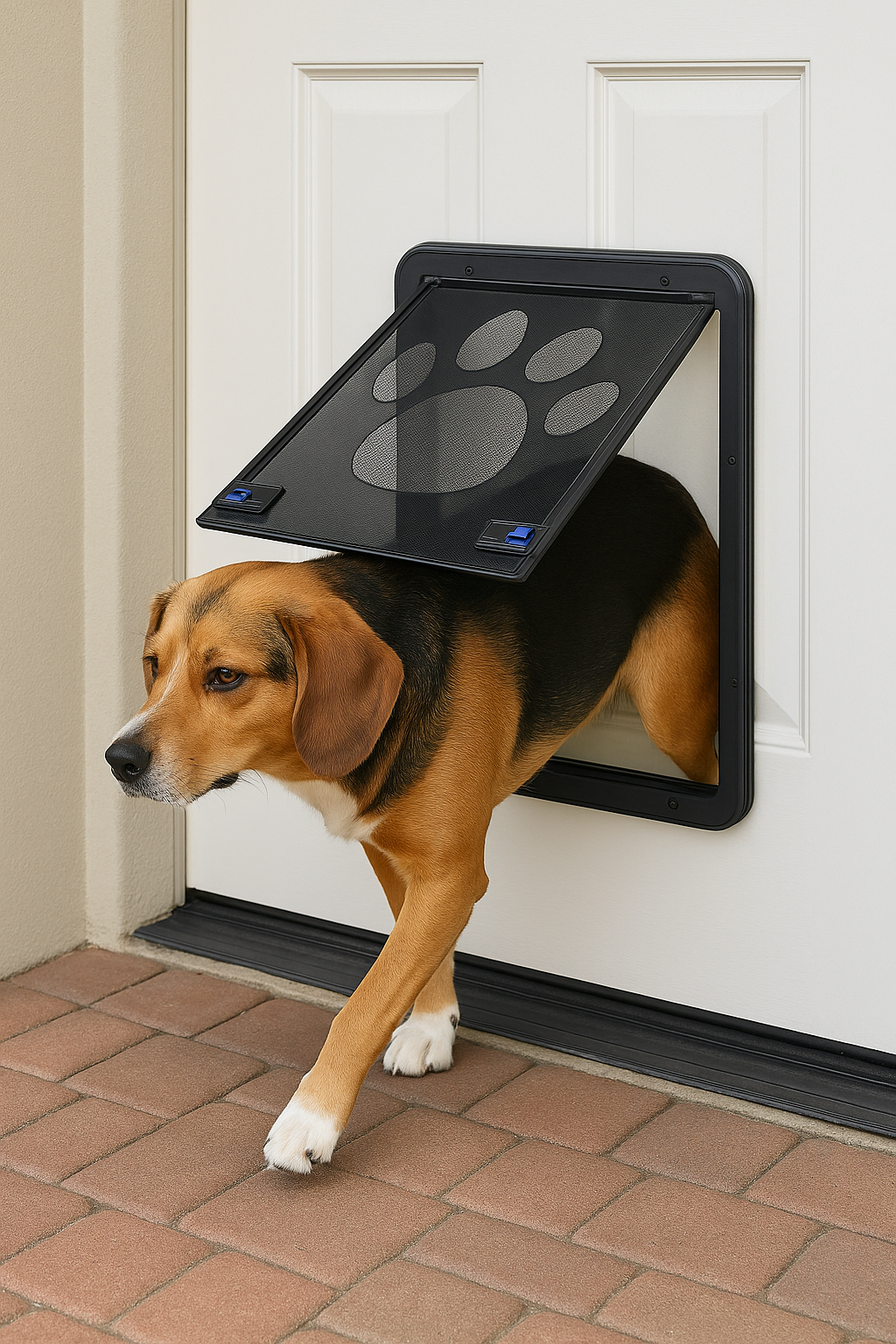 Porta per Animali Magnetica con Chiusura di Sicurezza