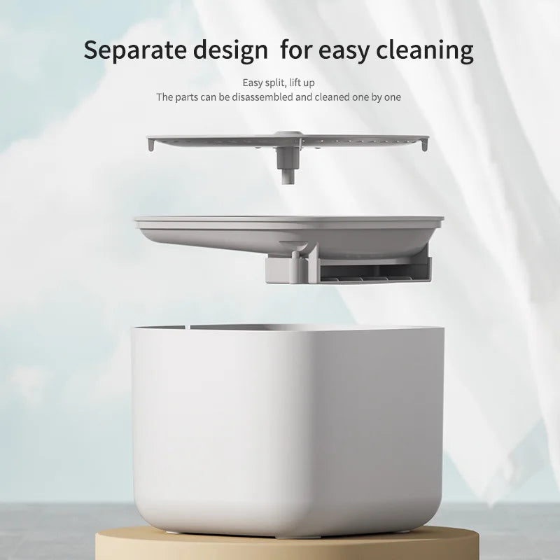 101Oz/3L Pet Water Fountain Automatic Induction Circulating Filtering Cat Water Drinker USB Electric Mute Cats Water Dispenser