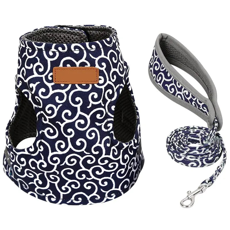 Cat Vest Harness and Leash Set Escape Proof Cat Japanese Style Harness for Outdoor Walking Pet Accessories Japanese Cat Collar