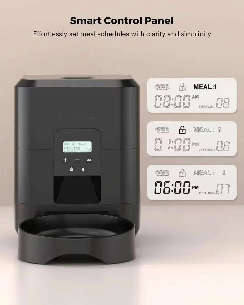 Smart 2L Pet Feeder Automatic Cat Feeder Dog Slow Food Machine with Timed Quantitative WIFI APP Pet Food Dispenser Cat Dog Bowl