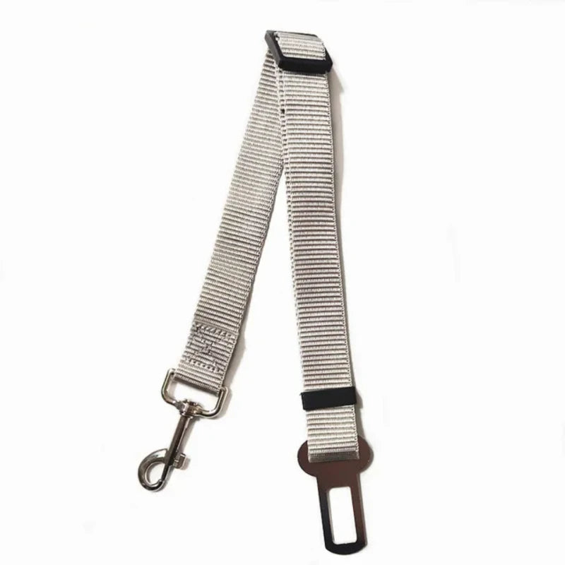 Travel Car Pet Dog Leashes Nylon Seat Belt Adjustable Dog Harness Pets Collar Small Medium Dogs Travel Clip Pet Supplies Leashes