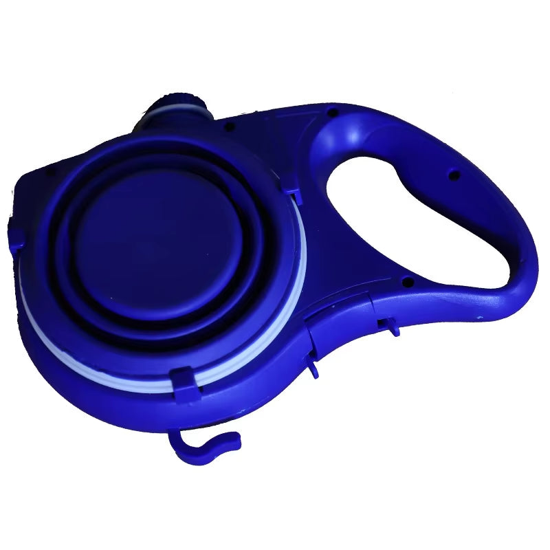 Multifunction Small Pet Dog Leash Rope for Big Dog Collar with Built-In Water Bottle Bowl Waste Bag Dispenser Dog Accessories