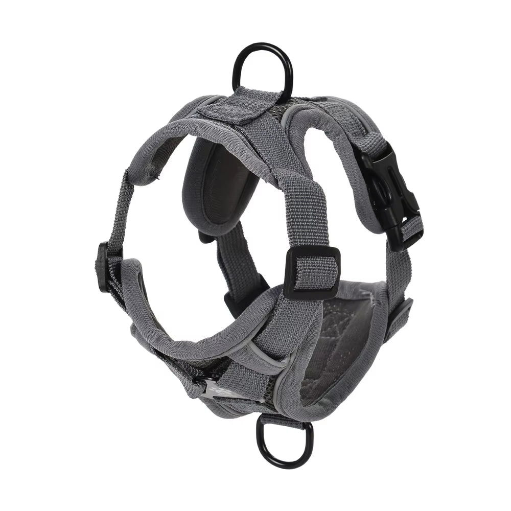 Cats Harness Leash for Small Dogs Cat Outdoor Reflective Adjustable Puppy Kitten Traction Device Tactical Training Pet Supplies