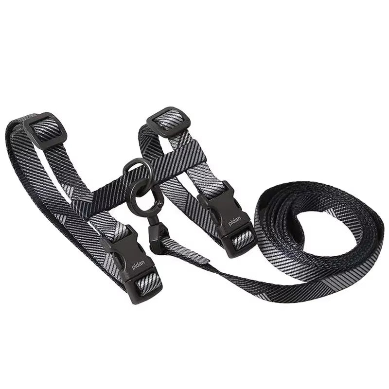 Cat Harness and Leash Set Cats Escape Proof Adjustable Kitten Harness for Large Small Cats Lightweight Soft Pet Safety Harness